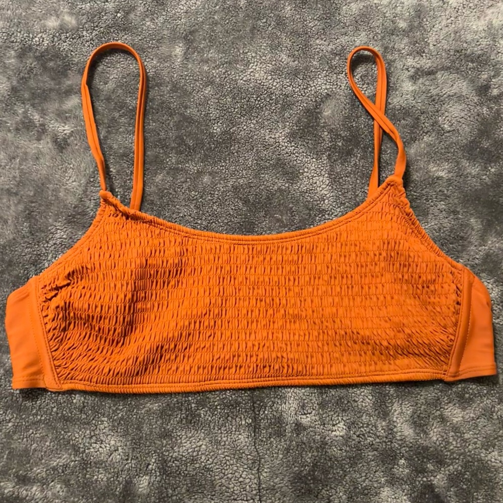 Adidas Vibrant Orange Bikini Top